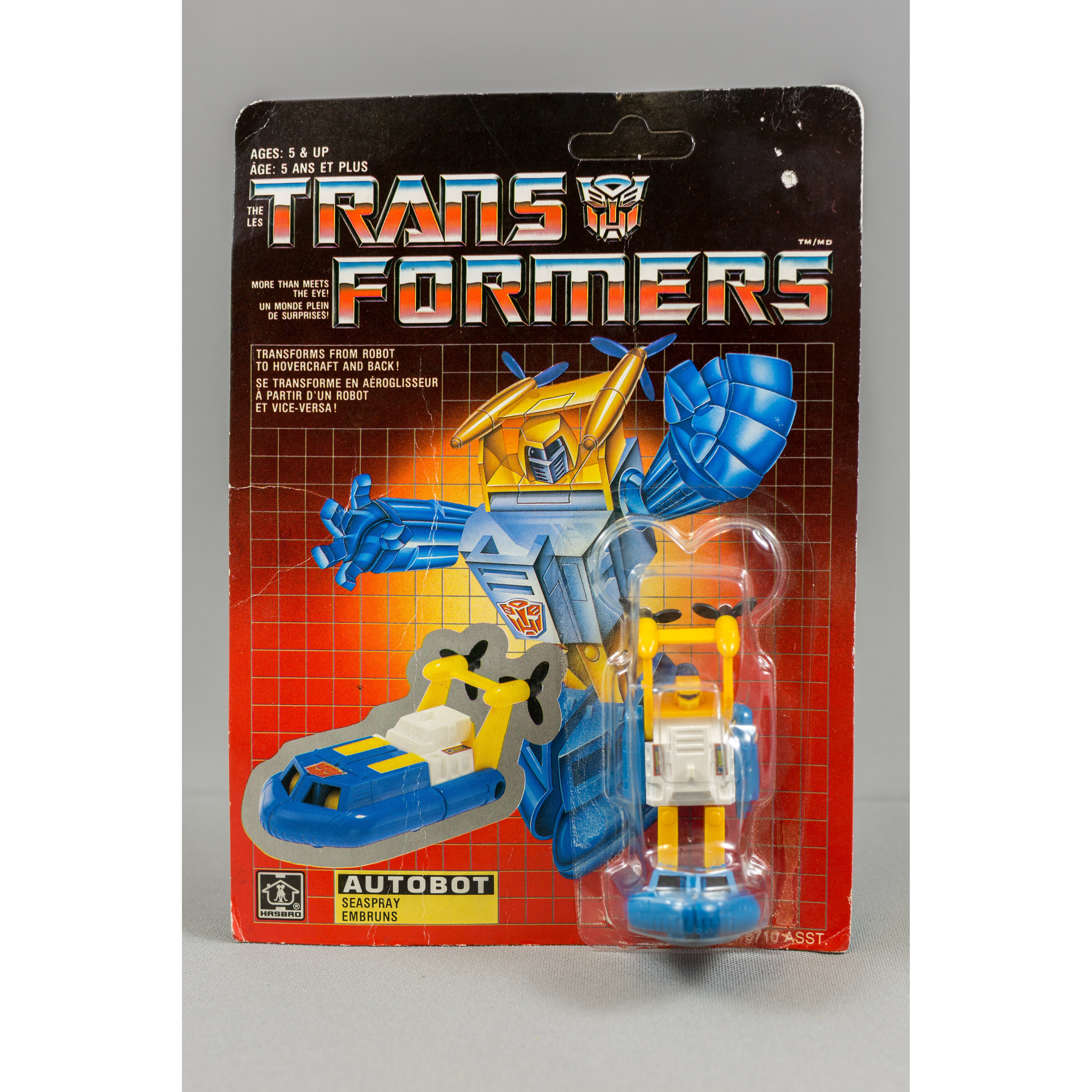 Hasbro Transformers Autobot Seaspray - Blister Taped On